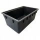 Tanque Rectangular Preto 160L (86x62x35cm)