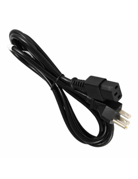Cabo de Alimentação 18 AWG - 3 condutores - C13 - 5-15P (2.0m) Cabo de Alimentação 18 AWG - 3 condutores - C13 - 5-15P (2.0m)