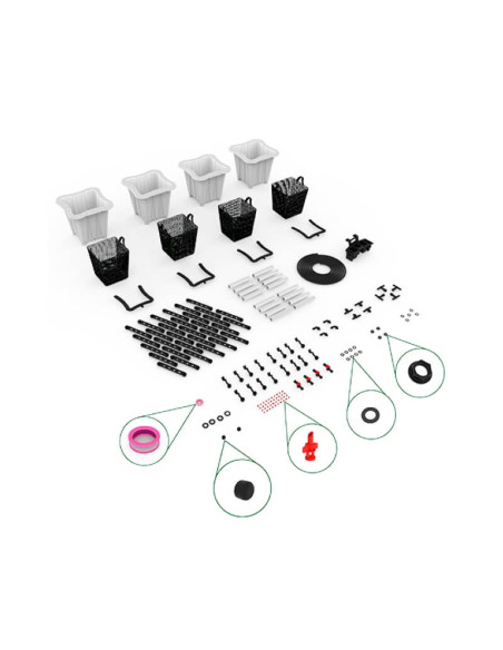 TBC - 4 Planter Medical Stake Growers Kit 10 GAL (37,85 L) TBC - 4 Planter Medical Stake Growers Kit 10 GAL (37,85 L)