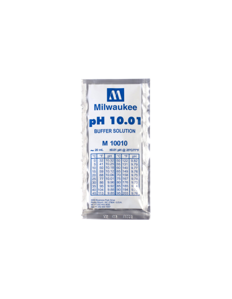 Calibration solution Milwaukee pH 10.01 20ml Calibration solution Milwaukee pH 10.01 20ml