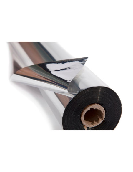 Plástico Mylar Ultra Prateado (1.4m x 1m) Plástico Mylar Ultra Prateado (1.4m x 1m)