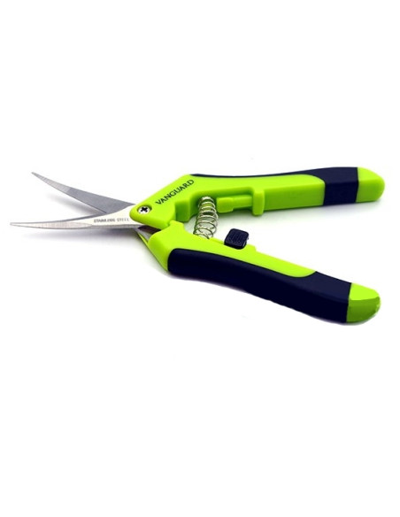 Vanguard Hydroponics Leaf Trim Scissors (Curve) Vanguard Hydroponics Leaf Trim Scissors (Curve)