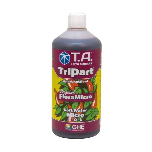 Terra Aquatica TriPart Micro Agua Blanda 1-60L