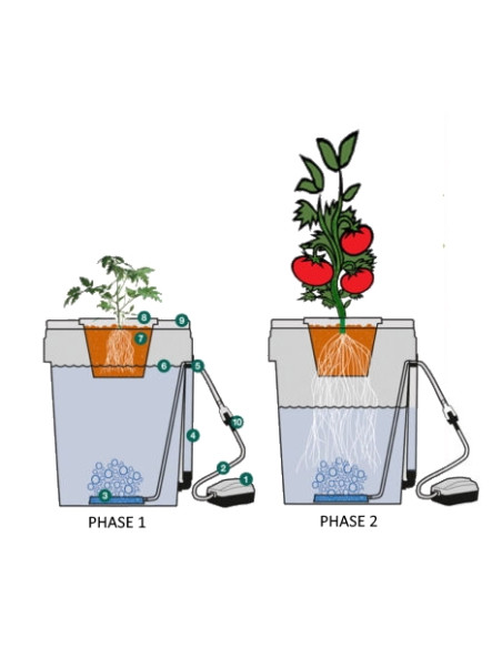 Hortipot Kit DWC 25L Hortipot Kit DWC 25L