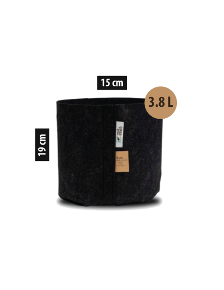 Root Pouch Vaso de Pano - 3.8L (15x19cm) Root Pouch Vaso de Pano - 3.8L (15x19cm)