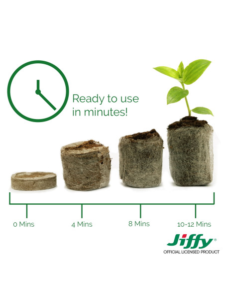 Jiffy-7 Pellet de Turba 41 MM (1000 U) Jiffy-7 Pellet de Turba 41 MM (1000 U)