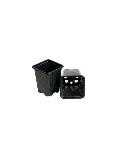 Vaso Quadrado (Preto) (7x7x8cm) (230ml) Vaso Quadrado (Preto) (7x7x8cm) (230ml)