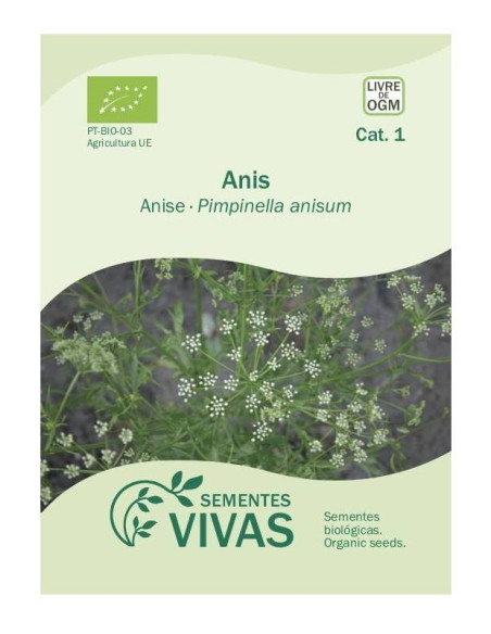 Sementes Vivas - Anis 2G Sementes Vivas - Anis 2G