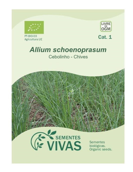 Sementes Vivas - Cebolinho 1G Sementes Vivas - Cebolinho 1G