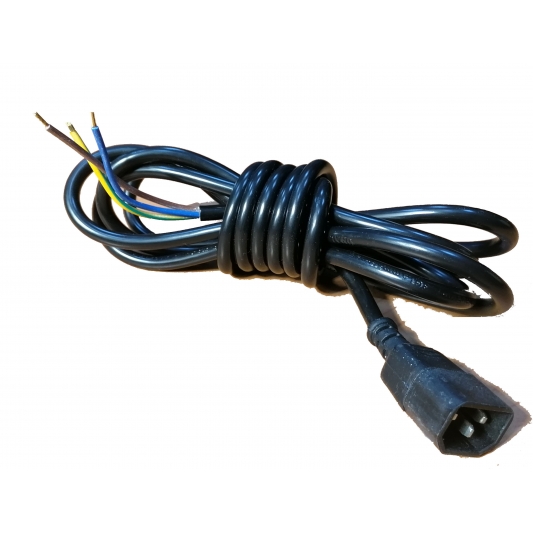 Cable de 3M para Balastros con Enchufe IEC Macho (3x1.5mm)