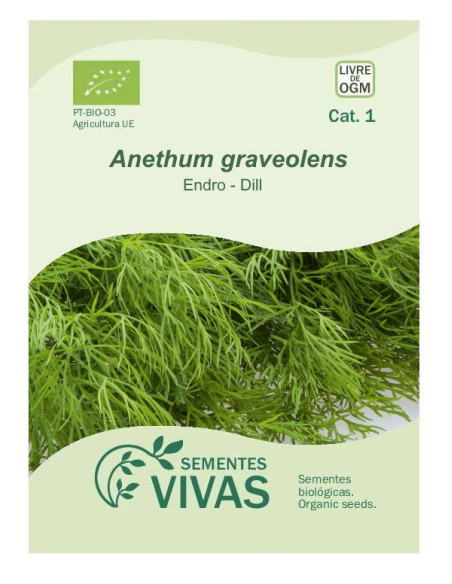 Sementes Vivas - Dill 4G Sementes Vivas - Dill 4G