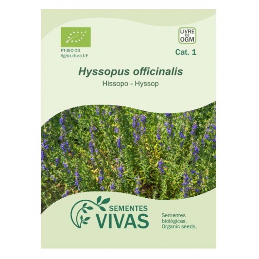 Sementes Vivas - Hissopo 1G