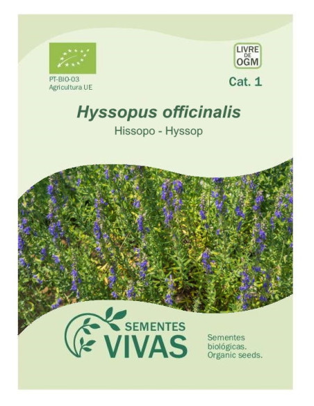 Sementes Vivas - Hyssop 1G Sementes Vivas - Hyssop 1G