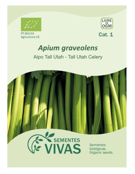 Sementes Vivas Aipo Tall Utah 0.3G Sementes Vivas Aipo Tall Utah 0.3G