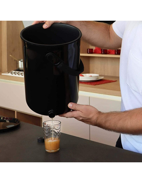 Skaza Bokashi Organko 2 Ocean - Preto (Compostor Doméstico)