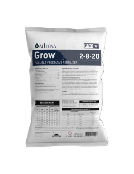 Athena Pro Grow (Pro Line) 4.53KG - 11.36KG Athena Pro Grow (Pro Line) 4.53KG - 11.36KG