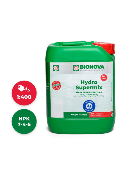 Bionova Hydro Supermix 1L - 20L Bionova Hydro Supermix 1L - 20L