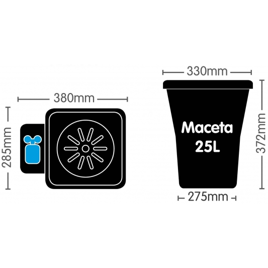 Autopot System 2 Pot XL (25L)