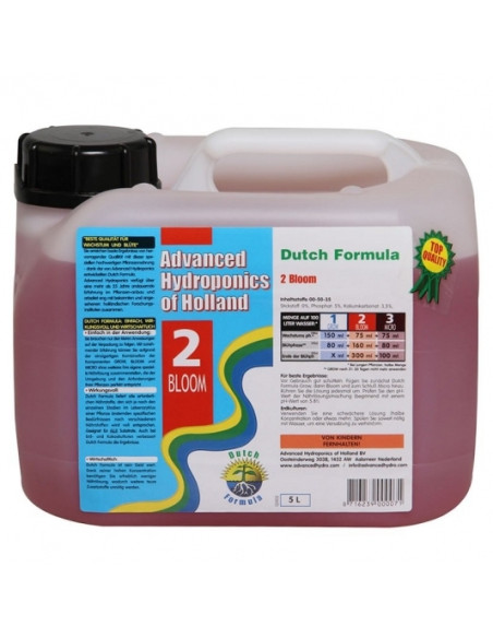 Advanced Hydroponics Dutch Formula Bloom 1-5L Advanced Hydroponics Dutch Formula Bloom 1-5L