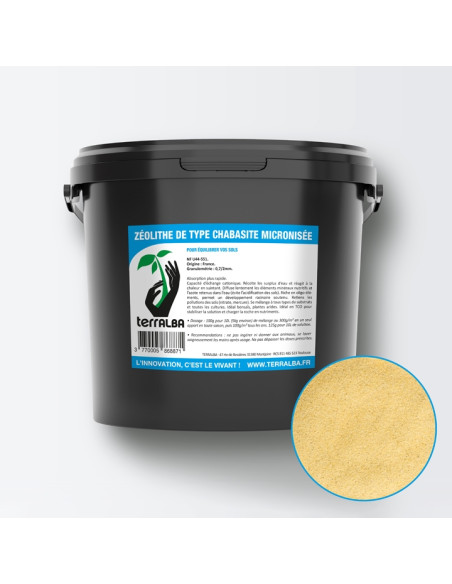 Terralba Zeolite Chabazita Micronizada 20μ 250g Terralba Zeolite Chabazita Micronizada 20μ 250g