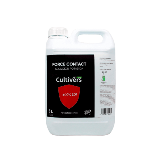 Cultivers Ecoforce Force Contact Solución Potásica (Insecticida Ecológico) 250ml-20L