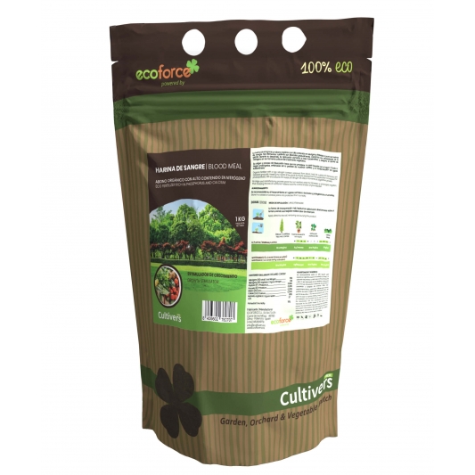 Cultivers Ecoforce Farinha de Sangue 1-25kg