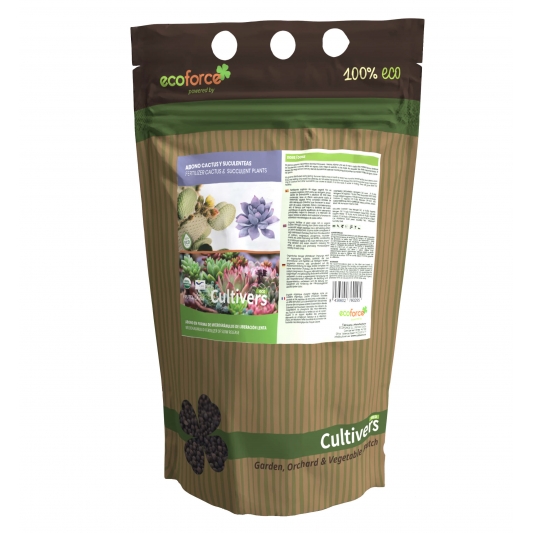 Cultivers Ecoforce Abono Especial para Cactus y Suculentas 250g