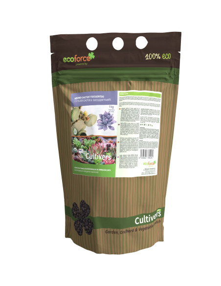 Cultivers Ecoforce Adubo Especial para Cactos e Suculentas 1-20kg Cultivers Ecoforce Adubo Especial para Cactos e Suculentas 1-20kg