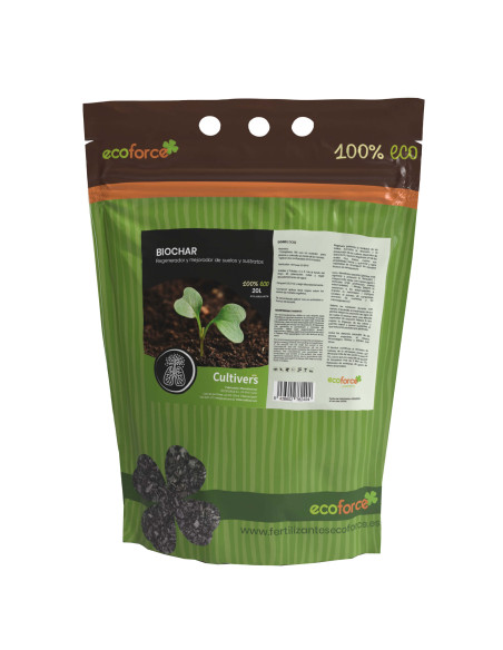 Cultivers Ecoforce Biochar 5-125L (1-25kg) Cultivers Ecoforce Biochar 5-125L (1-25kg)