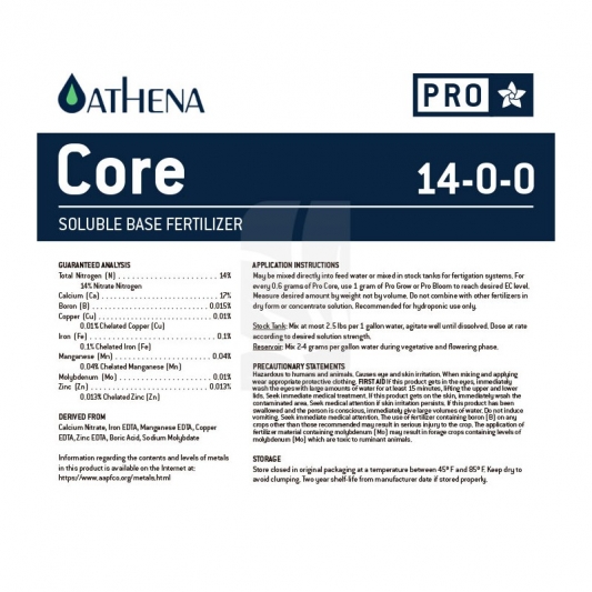 Athena Pro Core 11.36kg (Caja)