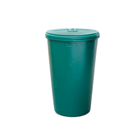 RainWater Deposito Redondo Verde con tapa 200-300L