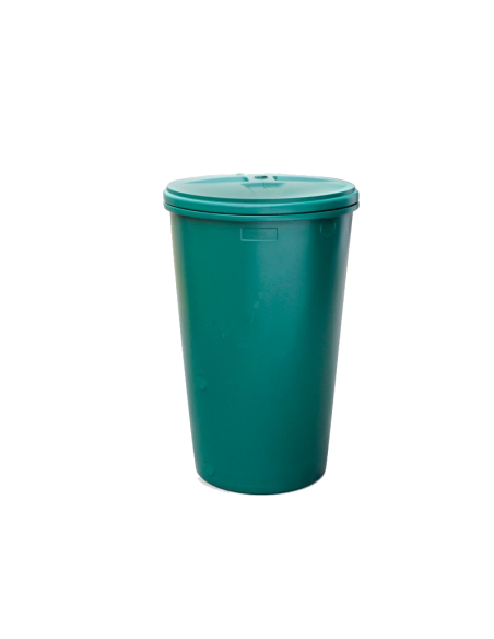 Rainwater Tanque Redondo Verde com tampa 200-300L Rainwater Tanque Redondo Verde com tampa 200-300L