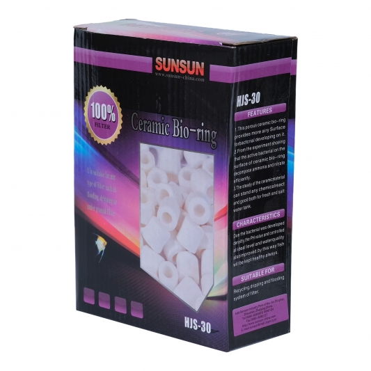 Anel Biológico de Cerâmica SunSun HJS-30 Box