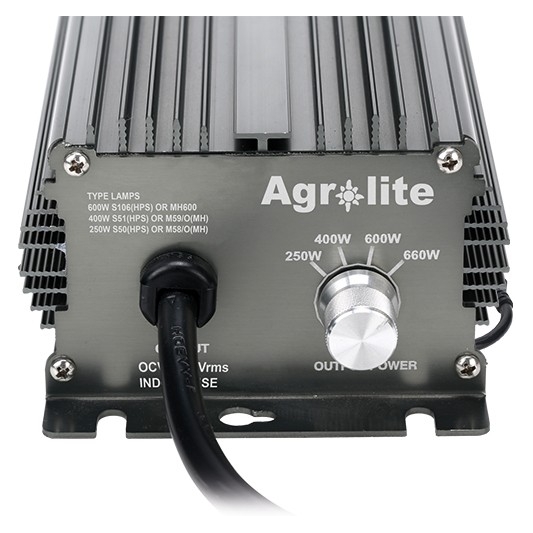 Agrolite Devillight 600W Electronic Ballast (dimmer)