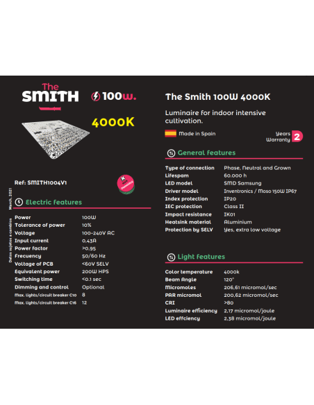 The Jungle The Smith 100W 4000K