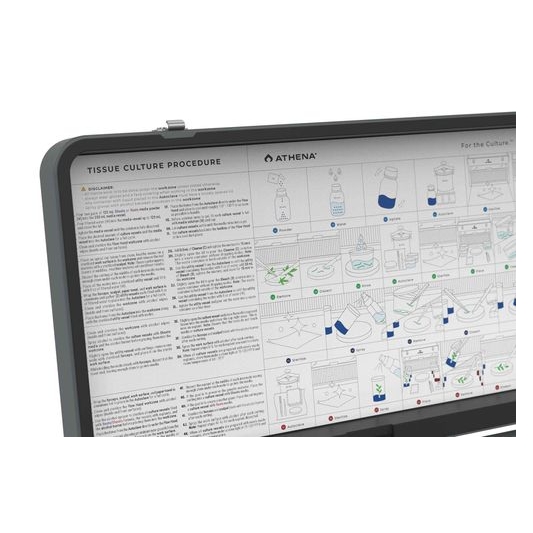 Athena Tissue Culture Kit (Flow Hood, Autoclave & Toolbox)