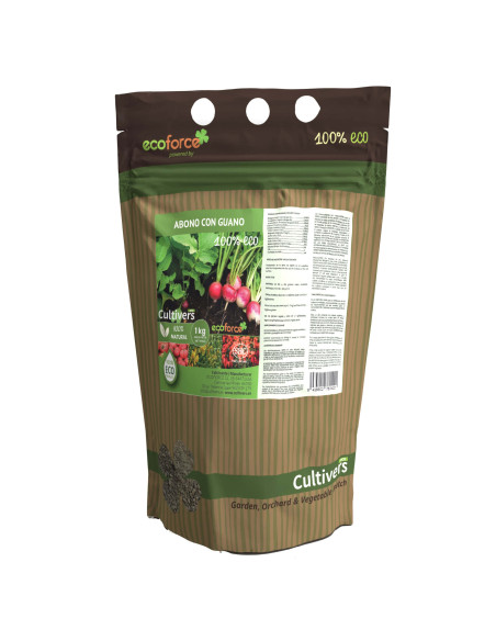 Cultivers Ecoforce Fertilizante Orgânico com Guano 250g Cultivers Ecoforce Fertilizante Orgânico com Guano 250g