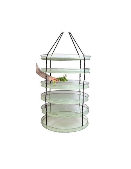 Malha Secadora Dark Box Ø90cm (1 Nível - 6 Níveis) Malha Secadora Dark Box Ø90cm (1 Nível - 6 Níveis)