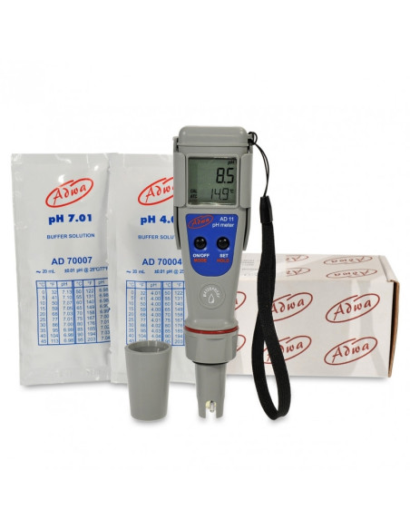 Adwa AD11 Medidor pH-TEMP Impermeável (com Sonda Removível) Adwa AD11 Medidor pH-TEMP Impermeável (com Sonda Removível)