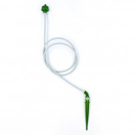 FloraFlex 1-Way micro dripper stake (0.6GPH/2.27LPH) 45-120cm