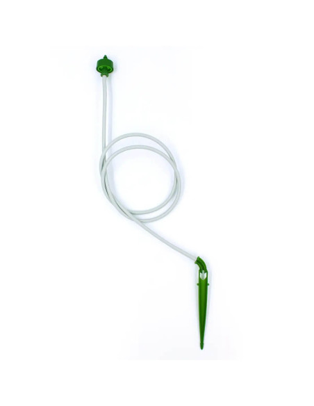 FloraFlex® Estaca micro gotejadora de 1 via | 0,6 GPH / 2,27LPH | 45/60/76/90/120cm FloraFlex® Estaca micro gotejadora de 1 via | 0,6 GPH / 2,27LPH | 45/60/76/90/120cm