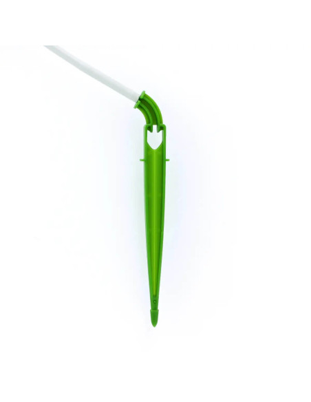 FloraFlex® Estaca micro gotejadora de 1 via | 0,6 GPH / 2,27LPH | 45/60/76/90/120cm FloraFlex® Estaca micro gotejadora de 1 via | 0,6 GPH / 2,27LPH | 45/60/76/90/120cm