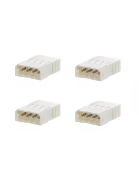 Conectores de 4 Pinos Macho (Pack de 4) Conectores de 4 Pinos Macho (Pack de 4)