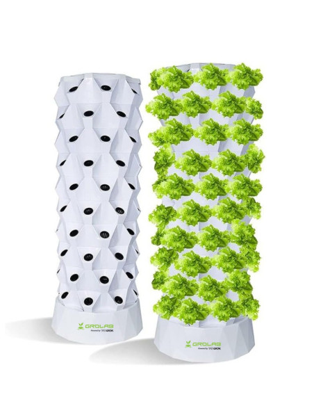 GroLab Torre de Plantação Hidropónica (72 plantas 1.5m) GroLab Torre de Plantação Hidropónica (72 plantas 1.5m)