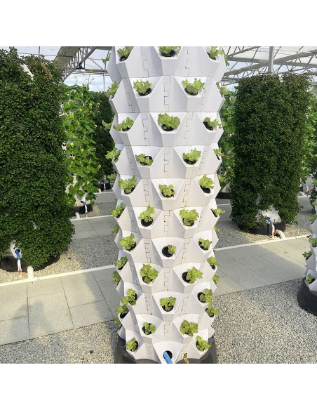 GroLab Torre de Plantação Hidropónica (72 plantas 1.5m) GroLab Torre de Plantação Hidropónica (72 plantas 1.5m)