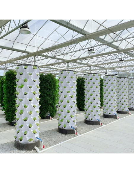 GroLab Torre de Plantação Hidropónica (72 plantas 1.5m) GroLab Torre de Plantação Hidropónica (72 plantas 1.5m)