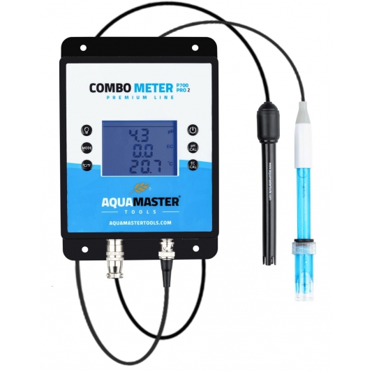 AquaMaster Combo Meter P700 Pro 2 (pH, EC, CF, ppm, Temp)