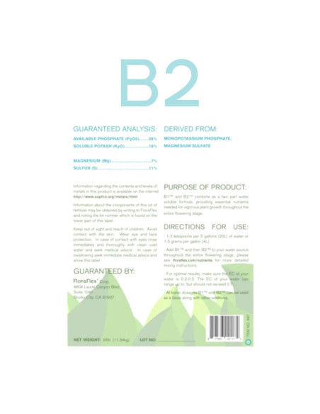 FloraFlex B2 450g (1lbs) FloraFlex B2 450g (1lbs)