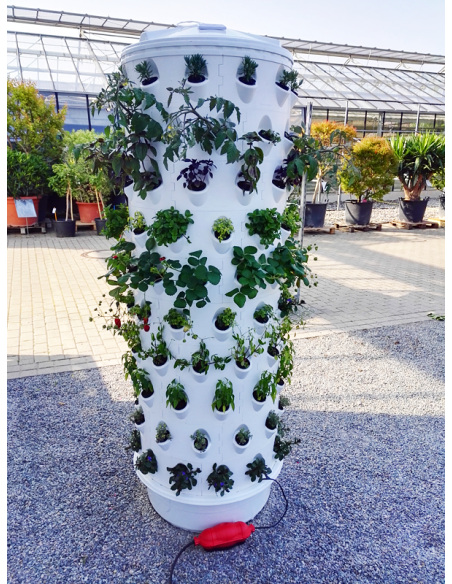 Aponix Torre Vertical Hidropónica - 120 plantas Aponix Torre Vertical Hidropónica - 120 plantas