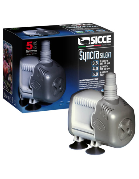 Bomba de Água Syncra Silent 5.0 (5000 L/H) 105W Bomba de Água Syncra Silent 5.0 (5000 L/H) 105W